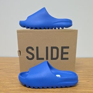 Adidas Yeezy Slide "Azure" (2023) Size Men's 8 ID4133 New